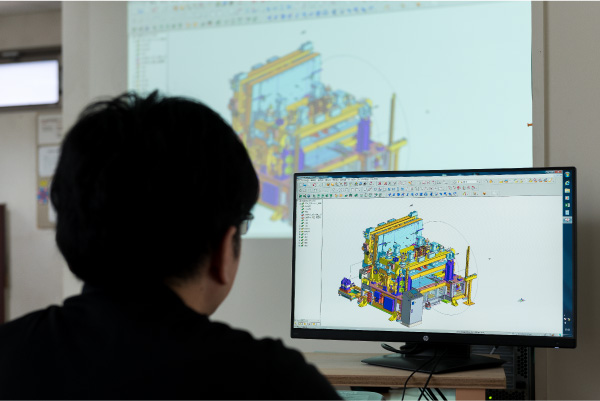 企画・設計(機械・電気・3D データ)